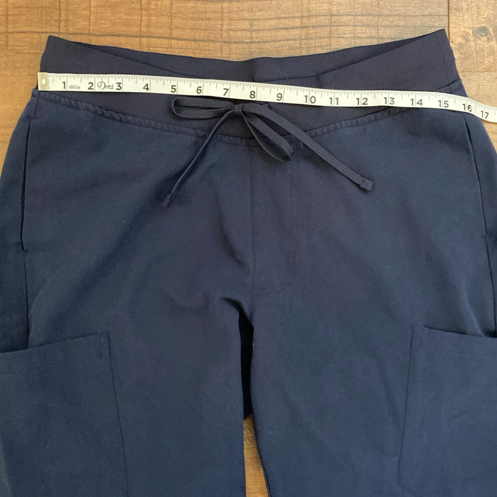 Mandala Equa-Tek Jogger Scrub Pants Petite Medium Nurse Healthcare Uniform - Picture 7 of 9